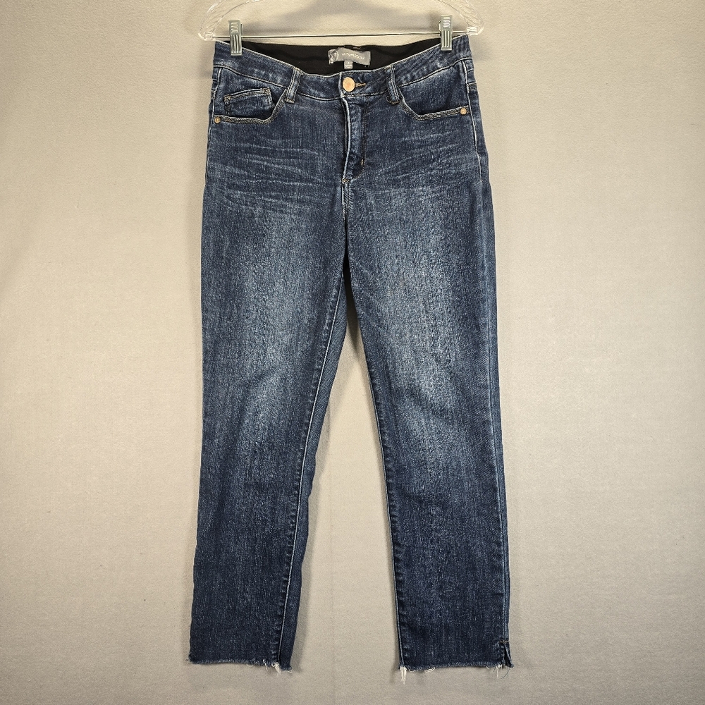 Wit & Wisdom Jeans Womens Size 6 Ab Solution Crop Skinny Blue